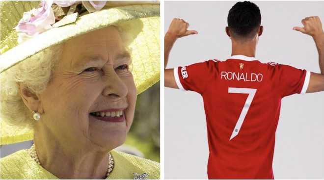 Nữ hoàng Anh Elizabeth đề nghị mua áo đấu số 7 của Ronaldo