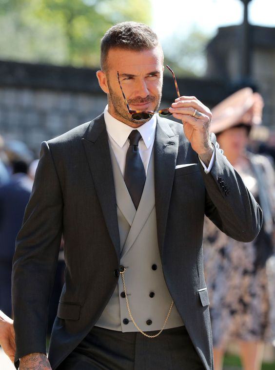 Ngoài sự nghiệp cầu thủ thì David Beckham còn là một người mẫu khá đắt show.