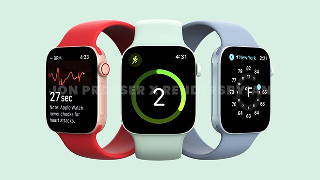 Khái niệm Apple Watch Series 7.