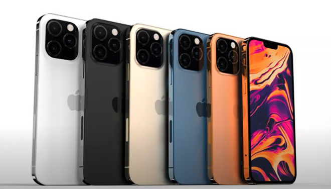 Ảnh concept iPhone 13 Pro.