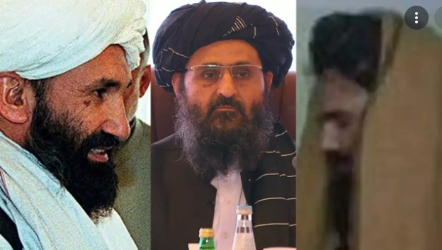 Các nhân vật chủ chốt trong "chính phủ mới" mà Taliban công bố hôm 7/9 ở Afghanistan. Ảnh: TOI