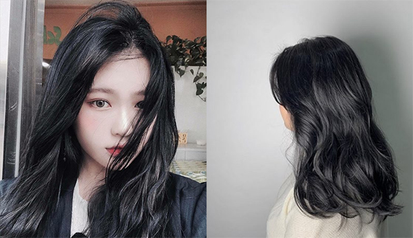 Giảm giá Tự nhuộm tóc màu Xanh dương đen khói tại nhà, hàng nội địa Việt Nam,  không gây hư tổn cho tóc - Mua Thông Minh