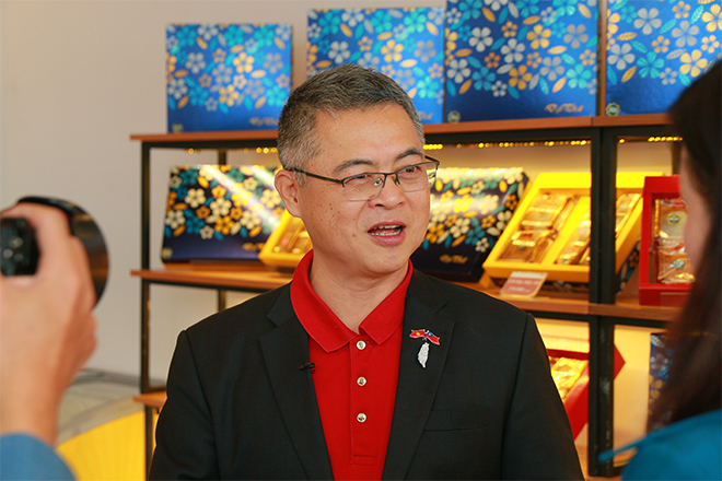 Ông Hứa Ngọc Lâm, Tổng Giám đốc Công ty TNHH Thực phẩm Thương mại Đại Phát
