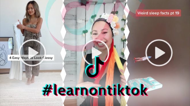 #LearnOnTikTok là chiến dịch lan tỏa các video ngắn mang tính giáo dục.