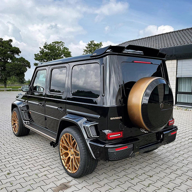 Mercedes-AMG G63 bản độ &#34;mạ vàng&#34; của Brabus chào hàng các đại gia Việt - 13