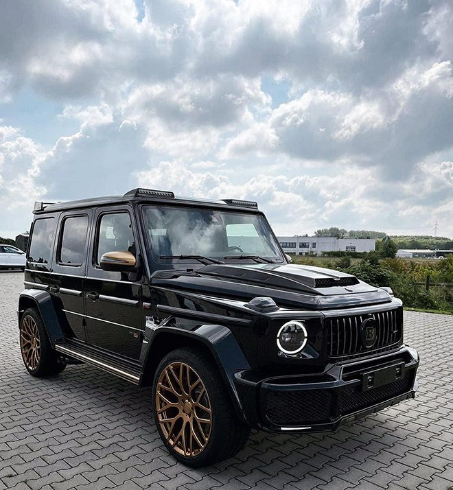 Mercedes-AMG G63 bản độ &#34;mạ vàng&#34; của Brabus chào hàng các đại gia Việt - 2