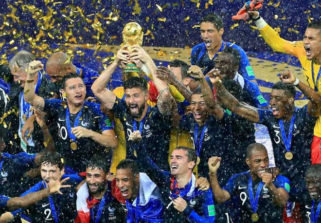 ĐT Pháp đang là đương kim vô địch World Cup khi đăng quang giải đấu này năm 2018 ở Nga