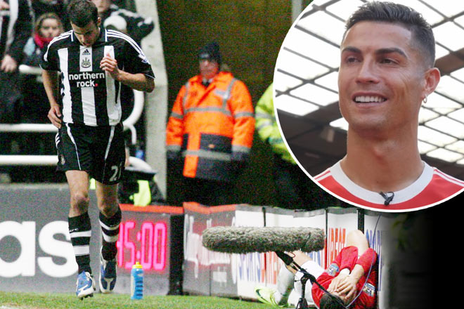 Ronaldo từng suýt ẩu đả với Steven Taylor khi bị hậu vệ Newcastle phạm lỗi và đôi bên đã xúc phạm lẫn nhau