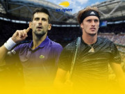 Thể thao - Video tennis Djokovic - Zverev: Mãn nhãn 5 set, tiệm cận ngôi bá vương (Bán kết US Open)