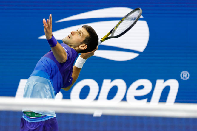 Djokovic khởi đầu trận bán kết US Open năm nay khá ấn tượng