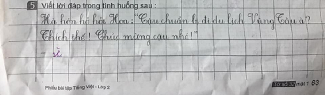 Câu trả lời của cậu học sinh khiến dân tình "cười ngất".