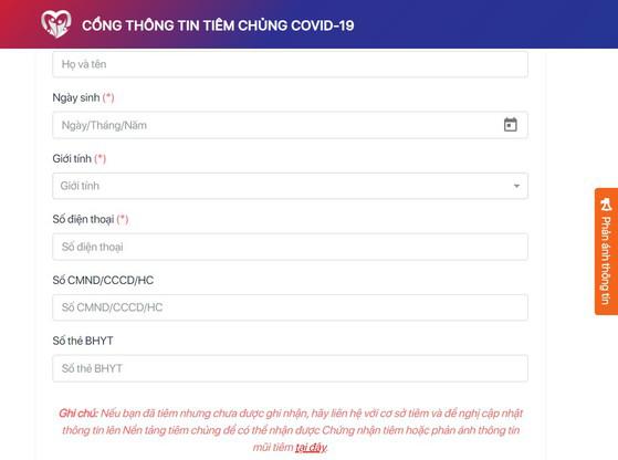 Điền đầy đủ các thông tin cá nhân cần thiết, mục nào không có dấu * có thể bỏ trống. Ảnh: MINH HOÀNG