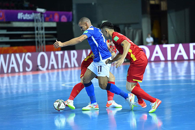 ĐT futsal Việt Nam thua dễ Brazil 1-9