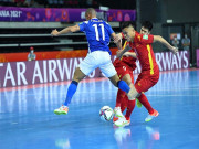 Bóng đá - Kết quả bóng đá futsal Việt Nam - Brazil: Nỗ lực Khổng Đình Hùng, đại tiệc bóng đá 10 bàn