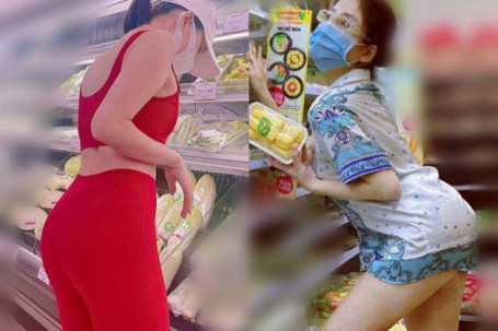 Trang phục khi đi siêu thị gây chú ý của dàn sao nữ