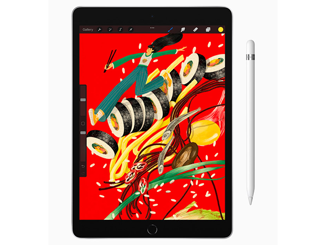 iPad 9 tương thích với bút Apple Pencil thế hệ thứ nhất.