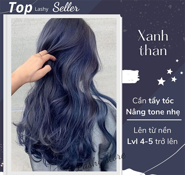 Top 10 màu tóc xanh rêu đẹp cá tính ấn tượng hot nhất hiện nay - 7