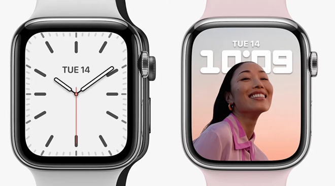 Apple Watch Series 7 có tốc độ sạc nhanh hơn.