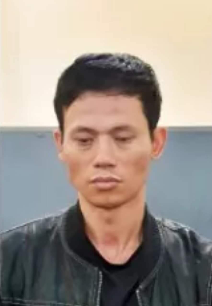 Nguyễn Xuân Quý tại thời điểm bị bắt giữ.