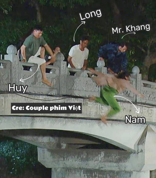 Khán giả đã nhanh chóng tìm ra sự khác biệt ở ngoại hình và phát hiện có diễn viên đóng thế trong phân cảnh này