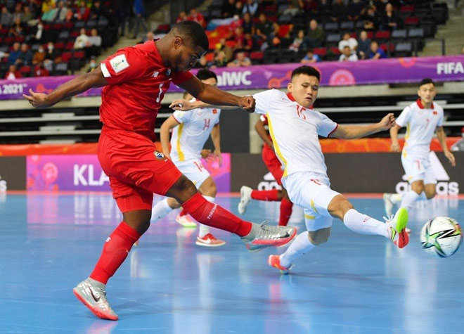 ĐT Futsal Panama gia tăng sức ép lên khung thành của Việt Nam