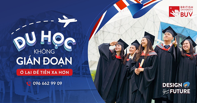 Tiếp tục giấc mơ du học cùng chương trình “Du học không gián đoạn” tại BUV - 1