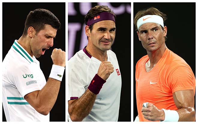 Djokovic, Federer và Nadal hứa hẹn sẽ còn đua tranh quyết liệt