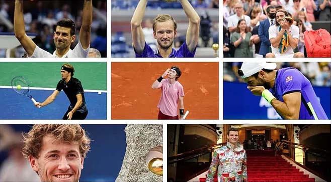 Djokovic, Medvedev và Tsitsipas sớm giành 3 suất sớm dự ATP Finals năm nay