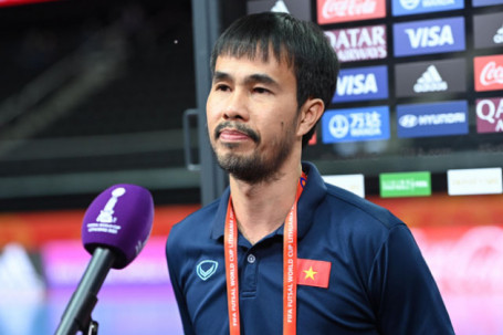 HLV Phạm Minh Giang tiết lộ bí quyết ĐT Việt Nam vào vòng 1/8 Futsal World Cup