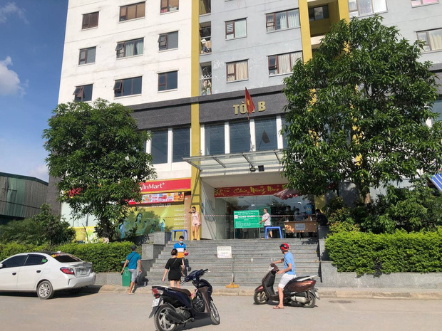 Chung cư Park View Tower - Đồng Phát (phường Vĩnh Hưng, Hoàng Mai, Hà Nội) ghi nhận ca dương tính SARS-CoV-2.&nbsp;