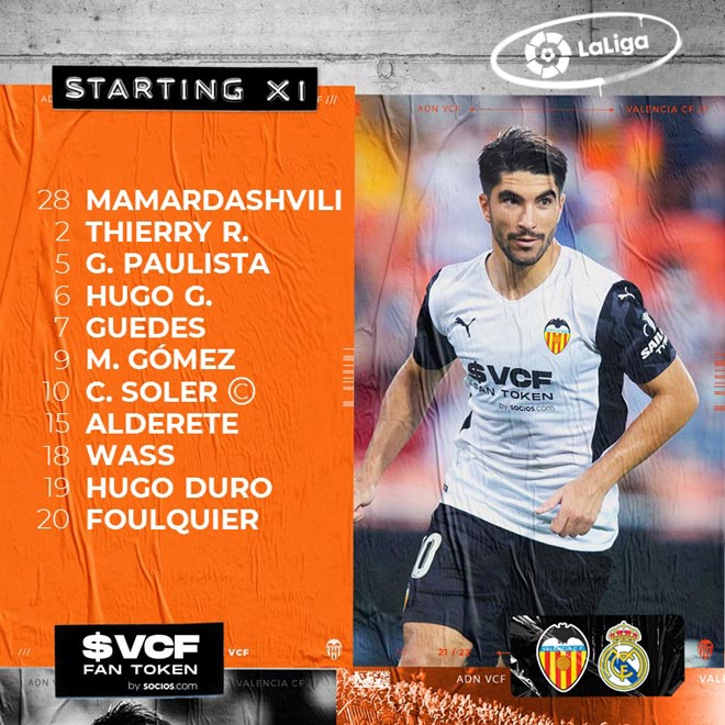 Trực tiếp bóng đá Valencia - Real Madrid: Thắng ngược xuất sắc (Vòng 5 La Liga) (Hết giờ) - 1