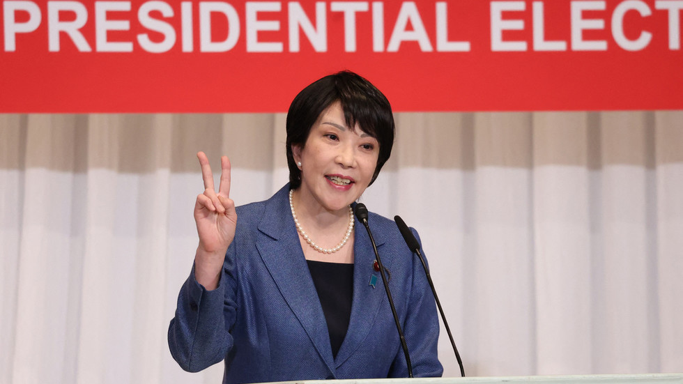 Ứng viên thủ tướng Nhật Bản&nbsp;Sanae Takaichi phát biểu tại Tokyo hôm 17.9.
