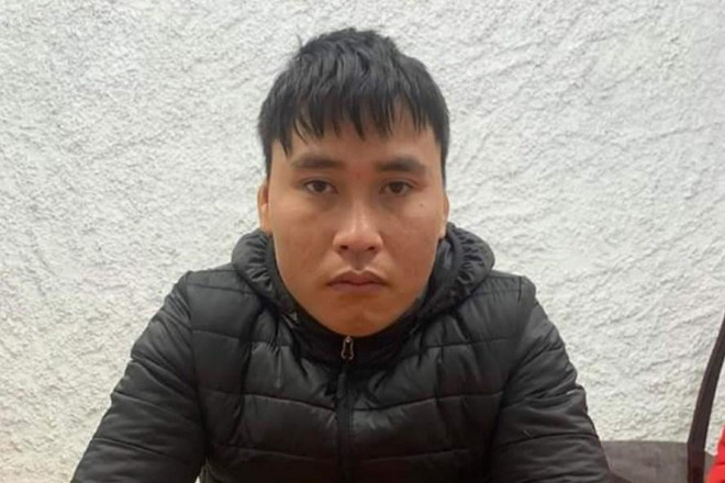 Đối tượng Nguyễn Văn Tùng tại CQĐT. Ảnh:TL