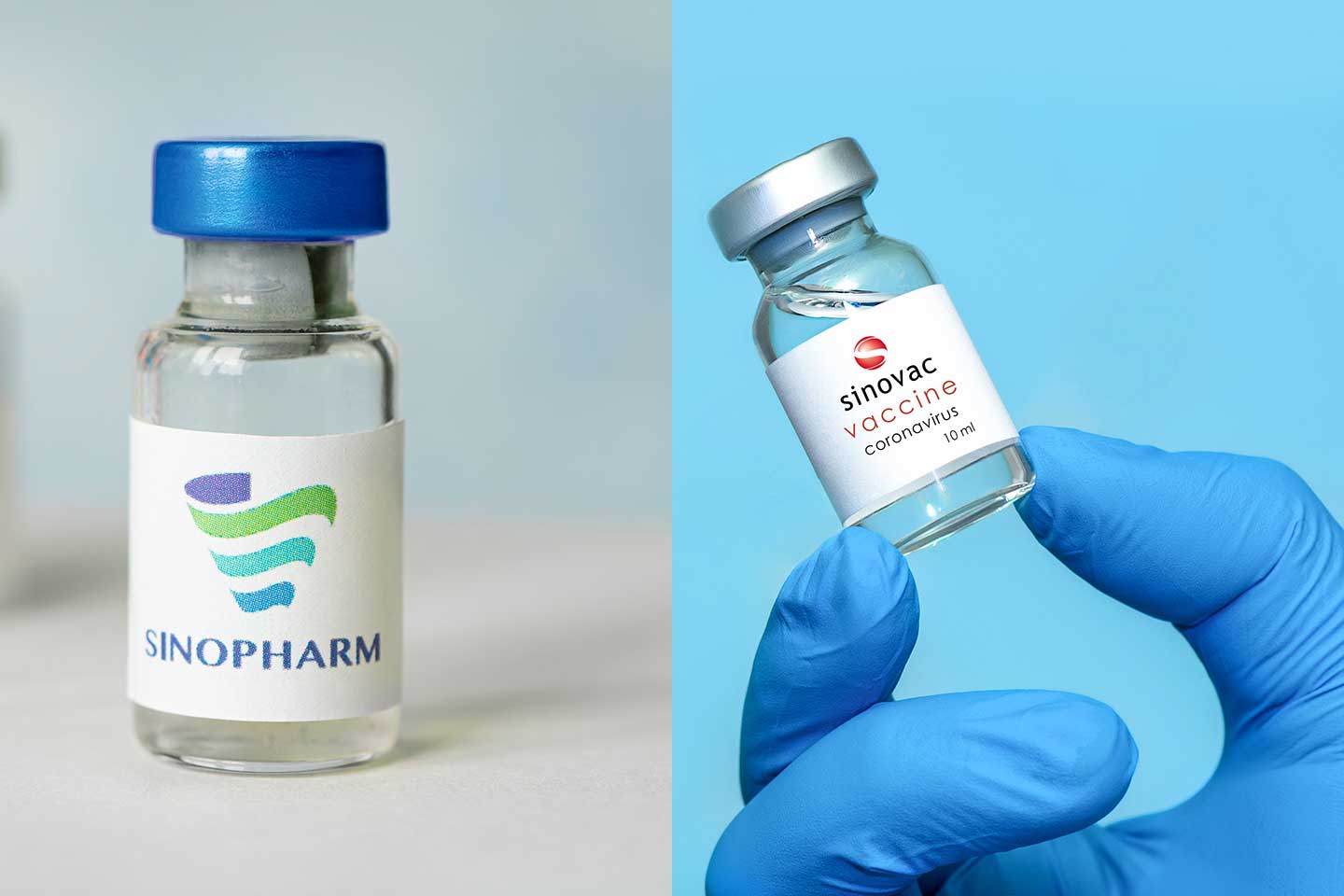 Sinopharm và SinoVac là 2 loại vắc xin Covid-19 của Trung Quốc được xuất khẩu nhiều nhất. Ảnh: Shutterstock