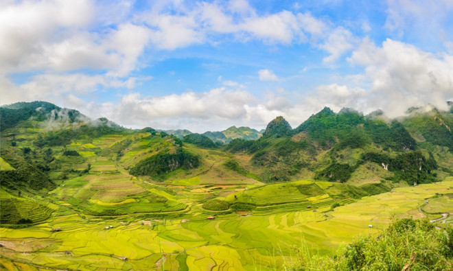 Cánh đồng Chéo Tính - Tả Phìn - Tủa Chùa.&nbsp;Ảnh Hoàng Hải Giang