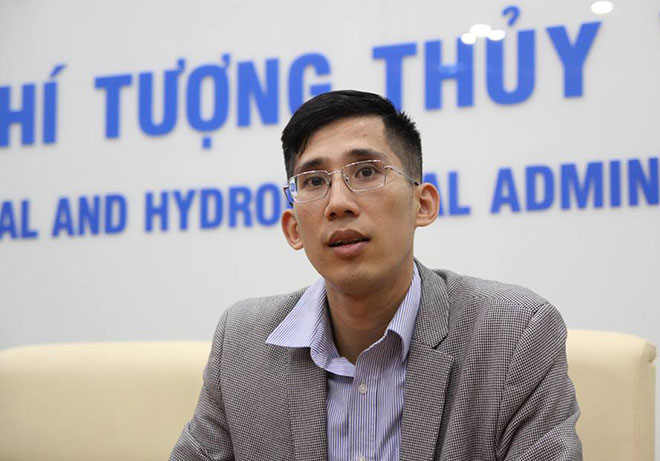 Ông Trần Quang Năng - Trưởng phòng Dự báo thời tiết (Trung tâm Dự báo Khí tượng thủy văn Quốc gia)