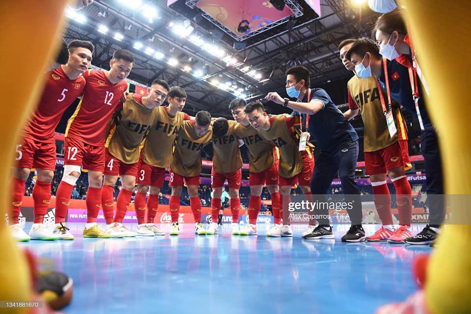 Hai năm liên tiếp, Futsal Việt Nam đều lọt vào vòng 16 đội mạnh nhất Futsal World Cup. Ảnh: Getty