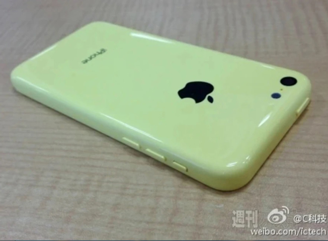 iPhone 5c đã từng bị rò rỉ ảnh.