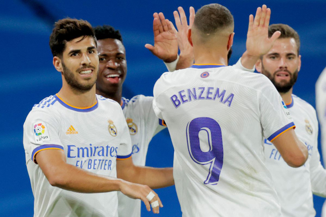 Asensio và Benzema là những điểm sáng trên hàng công của&nbsp;Real Madrid&nbsp;