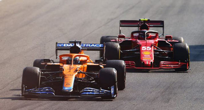 McLaren vững vàng hạng 3 trước Ferrari