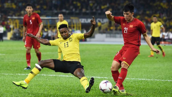 Malaysia từng sử dụng rất nhiều cầu thủ nhập tịch để đối đầu với tuyển Việt NNam