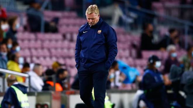 Thời gian của HLV Koeman ở Barca sắp hết