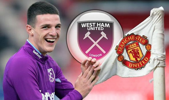 Declan Rice muốn rời West Ham và MU cần chi tới 100 triệu bảng nếu muốn có tiền vệ á quân EURO