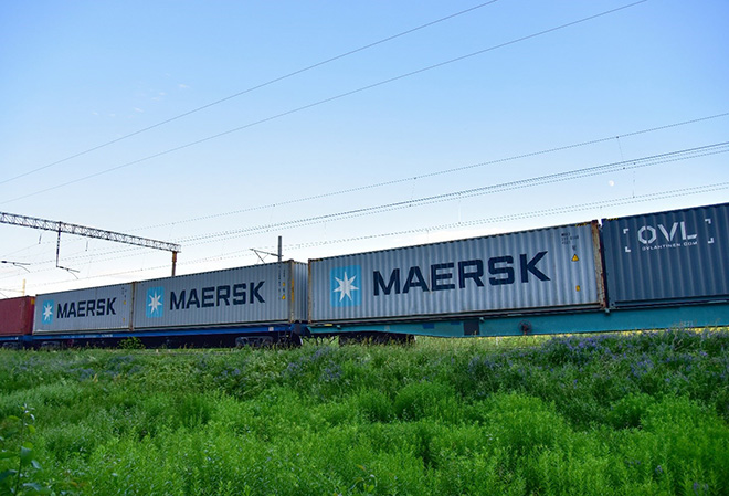 Việt Nam ra mắt tuyến vận chuyển hàng hoá bằng tàu hoả đầu tiên từ Việt Nam sang Bỉ do Maersk hợp tác cùng Ratraco tháng 7 vừa qua
