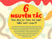 Tin tức trong ngày - 6 nguyên tắc thích ứng an toàn, linh hoạt, kiểm soát Covid-19