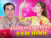 Bạn trẻ - Cuộc sống - Phản đối bạn gái xăm hình, chàng trai quyết định bất ngờ trước gái xinh