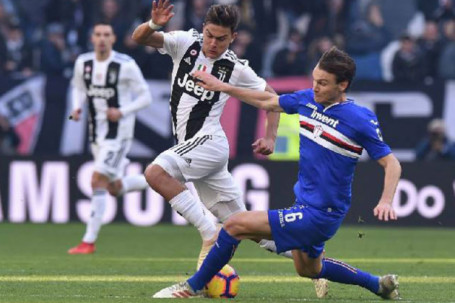 Trực tiếp bóng đá Juventus - Sampdoria: Morata - Dybala lĩnh xướng hàng công (vòng 6 Serie A)