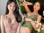 Hot girl chuộng diện đồ kín đáo vẫn  " gây sốt "  với vòng một khó ai bì kịp