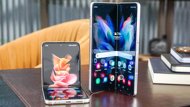 Galaxy Z&nbsp;Flip 3 và Galaxy Z Fold 3.