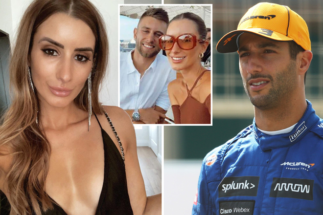 Daniel Ricciardo (phải), không còn cứng nhắc phải né "chuyện ấy" trước ngày thi đấu